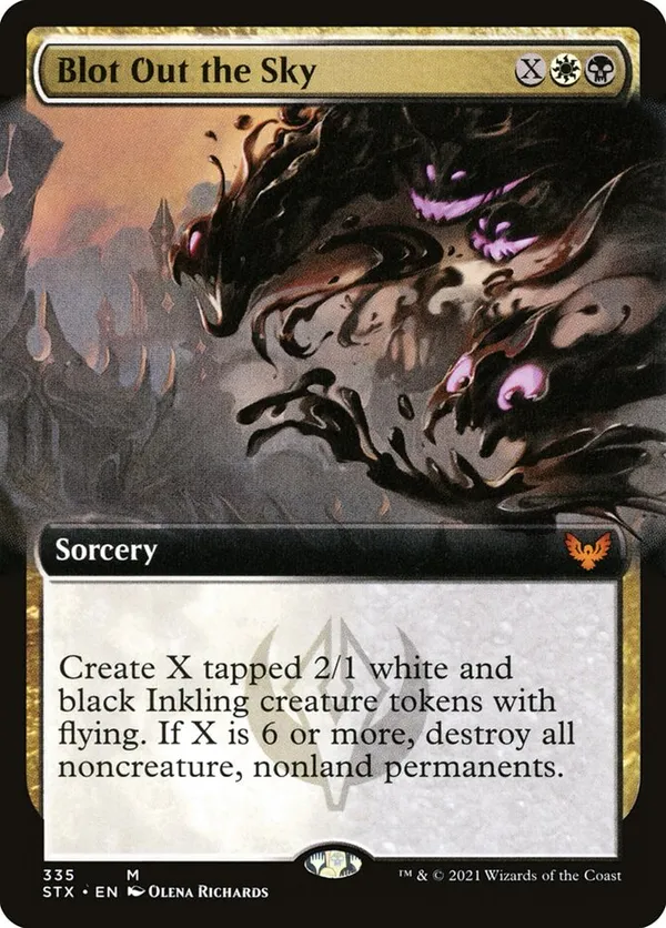 (image for) Blot Out the Sky (Extended Art) (Foil)