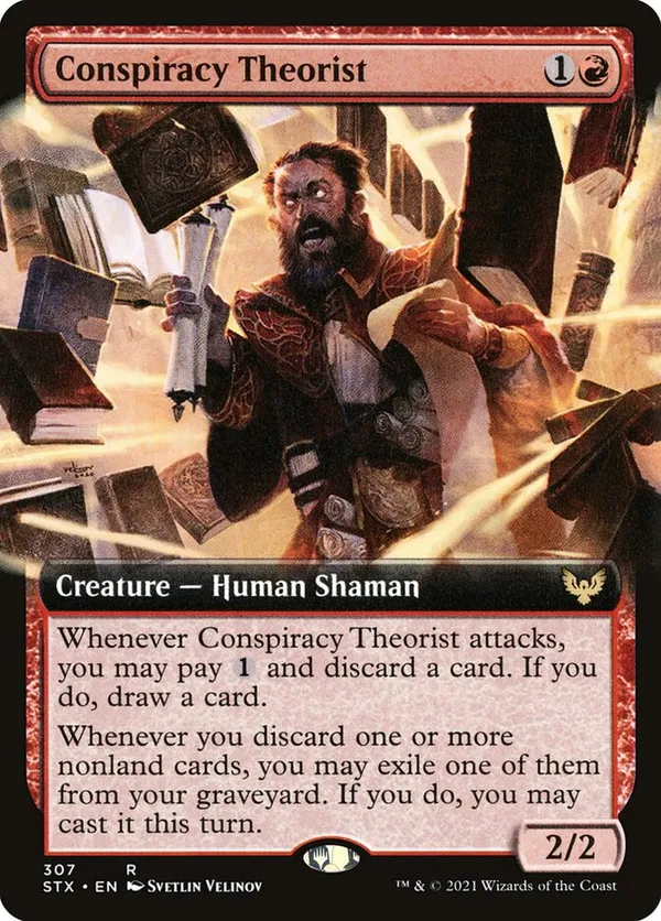 (image for) Conspiracy Theorist (Extended Art) (Foil)