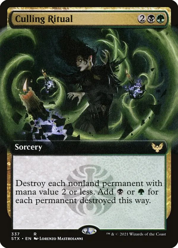 (image for) Culling Ritual (Extended Art) (Foil)