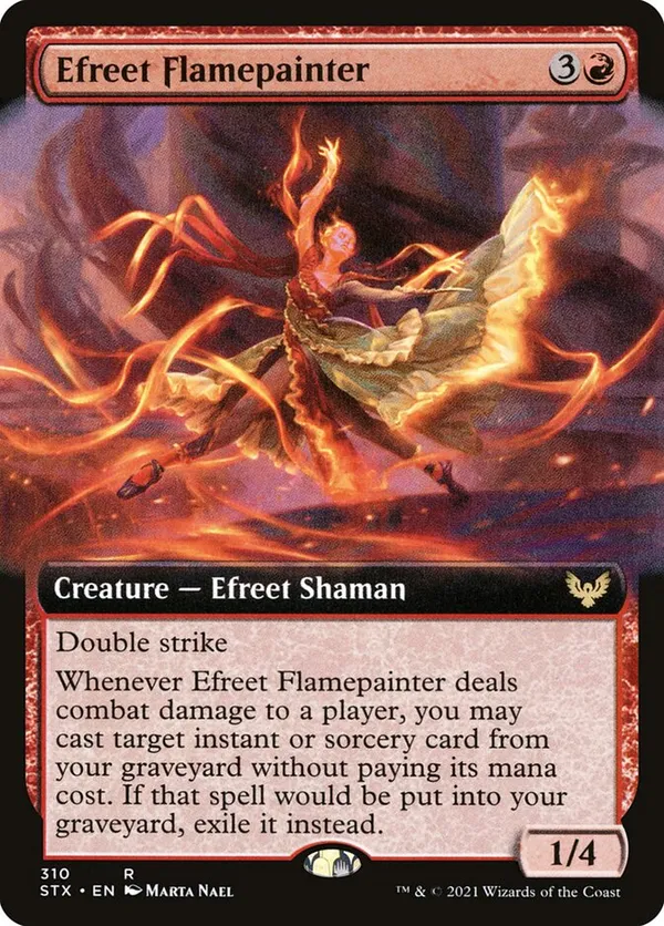 (image for) Efreet Flamepainter (Extended Art)