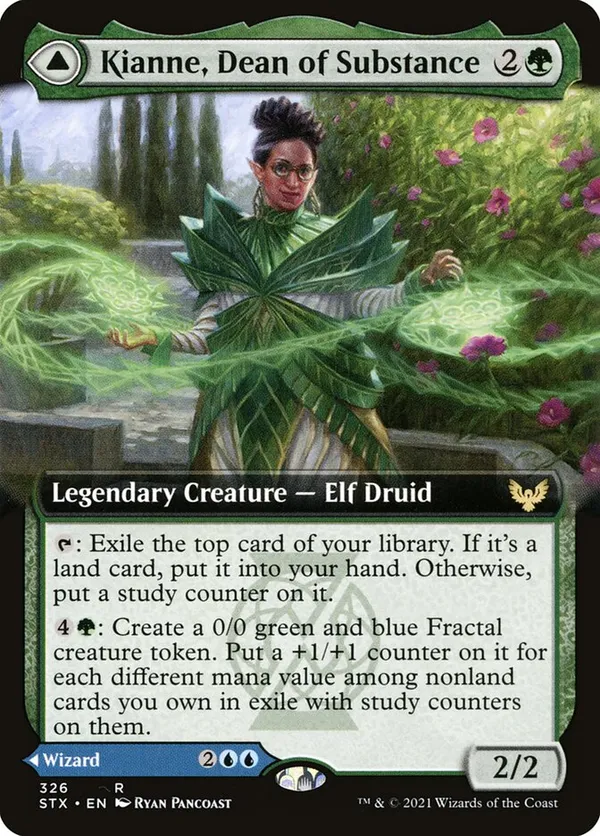 (image for) Kianne, Dean of Substance (Extended Art)