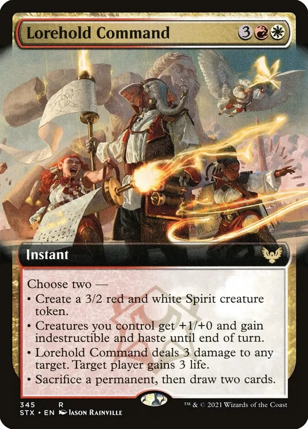 (image for) Lorehold Command (Extended Art)