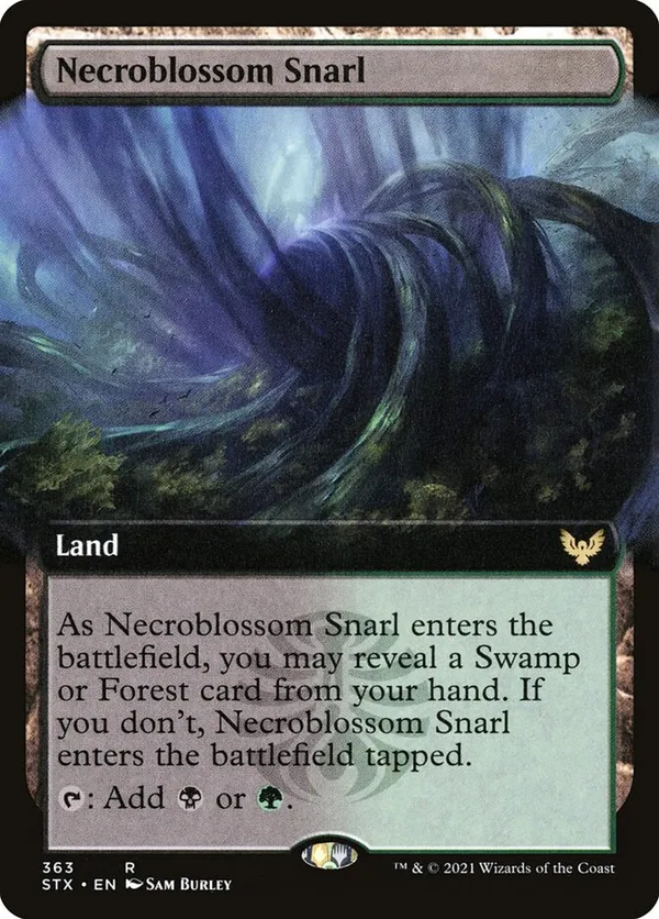 (image for) Necroblossom Snarl (Extended Art)