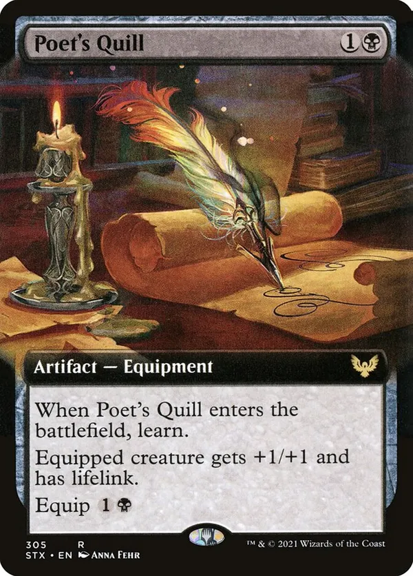 (image for) Poet's Quill (Extended Art)