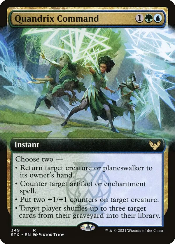 (image for) Quandrix Command (Extended Art)