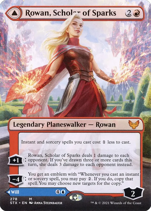 (image for) Rowan, Scholar of Sparks (Borderless)