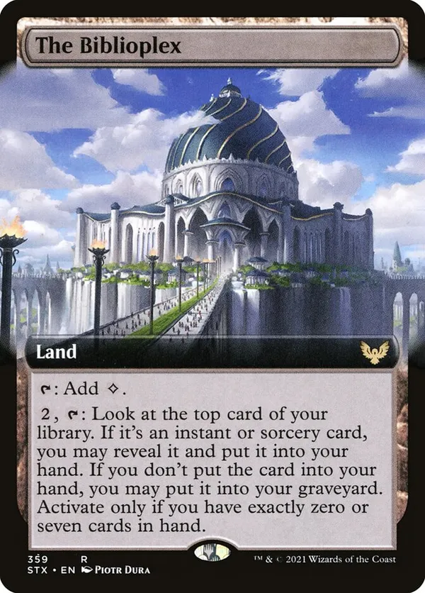 (image for) The Biblioplex (Extended Art)