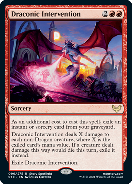 (image for) Draconic Intervention (Foil)