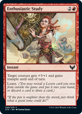 (image for) Enthusiastic Study (Foil)