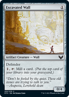 (image for) Excavated Wall (Foil)