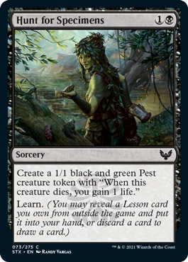 (image for) Hunt for Specimens (Foil)