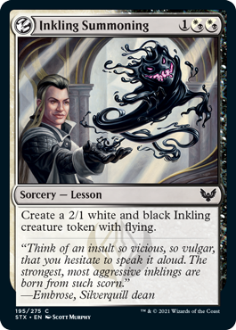 (image for) Inkling Summoning (Foil)