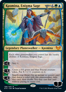 (image for) Kasmina, Enigma Sage (Foil)