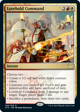 (image for) Lorehold Command (Foil)
