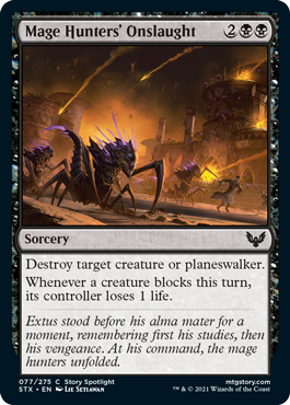 (image for) Mage Hunters' Onslaught (Foil)