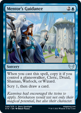 (image for) Mentor's Guidance (Foil)