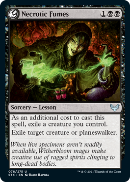 (image for) Necrotic Fumes (Foil)