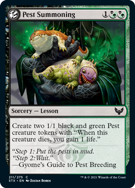 (image for) Pest Summoning (Foil)