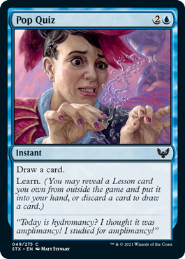 (image for) Pop Quiz (Foil)