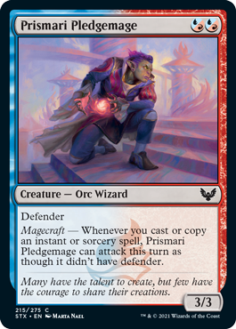 (image for) Prismari Pledgemage (Foil)