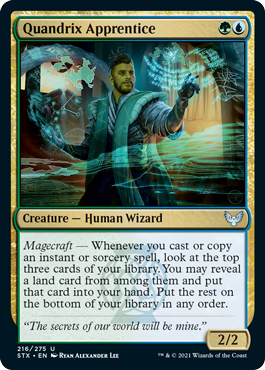 (image for) Quandrix Apprentice (Foil)