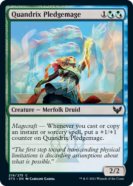(image for) Quandrix Pledgemage (Foil)