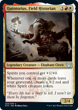 (image for) Quintorius, Field Historian (Foil)