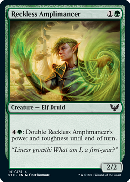 (image for) Reckless Amplimancer (Foil)