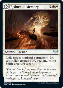 (image for) Reduce to Memory (Foil)