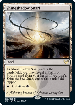 (image for) Shineshadow Snarl (Foil)
