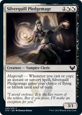 (image for) Silverquill Pledgemage (Foil)