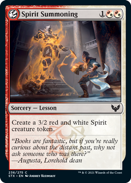 (image for) Spirit Summoning (Foil)
