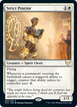 (image for) Strict Proctor (Foil)