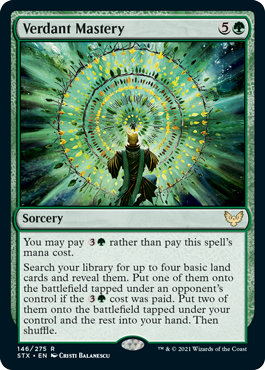 (image for) Verdant Mastery (Foil)