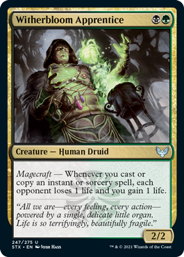 (image for) Witherbloom Apprentice (Foil)