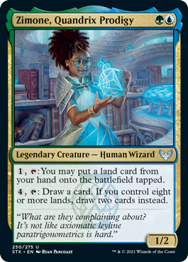 (image for) Zimone, Quandrix Prodigy (Foil)