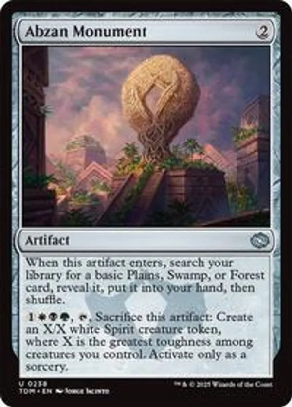 (image for) Abzan Monument (Foil)