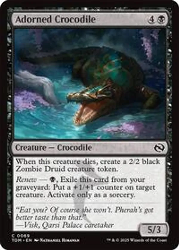 (image for) Adorned Crocodile (Foil)