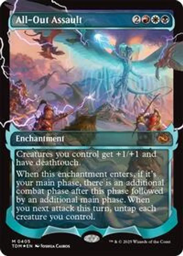 (image for) All-Out Assault (Showcase) (Foil)