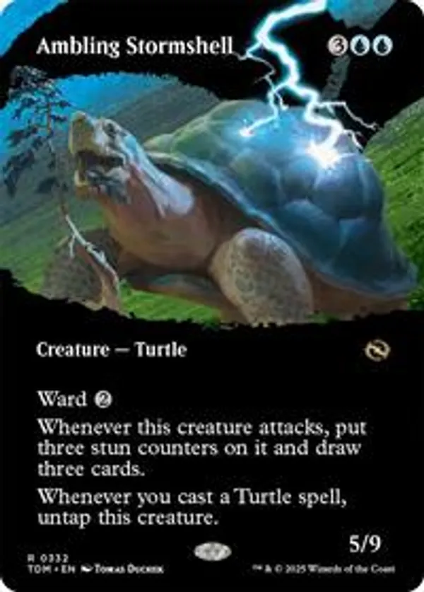 (image for) Ambling Stormshell (Borderless) (Foil)