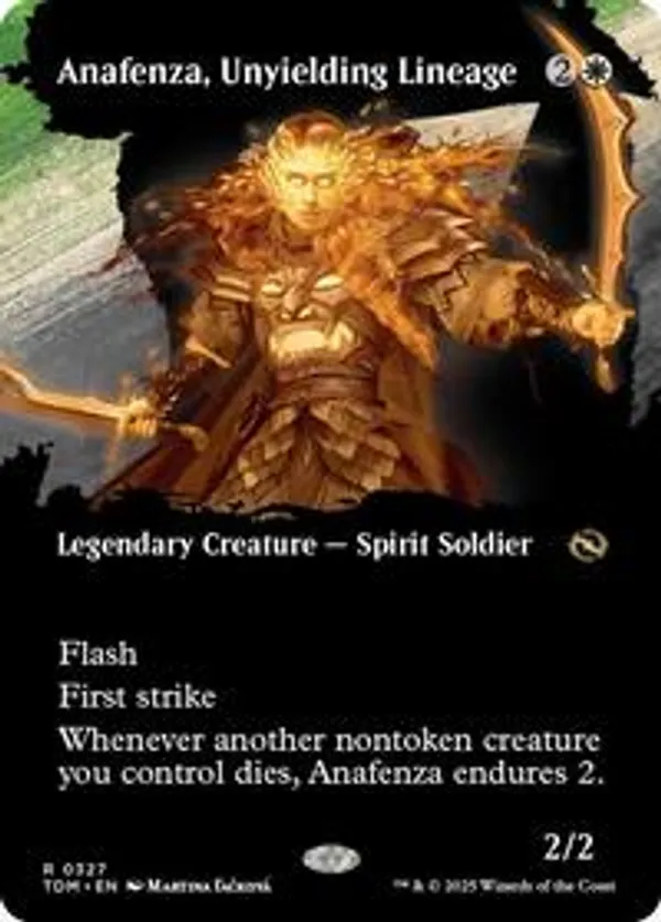 (image for) Anafenza, Unyielding Lineage (Borderless) (Foil)