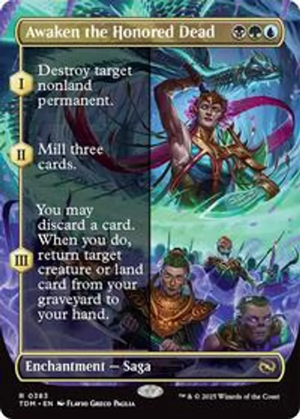 (image for) Awaken the Honored Dead (Borderless) (Foil)