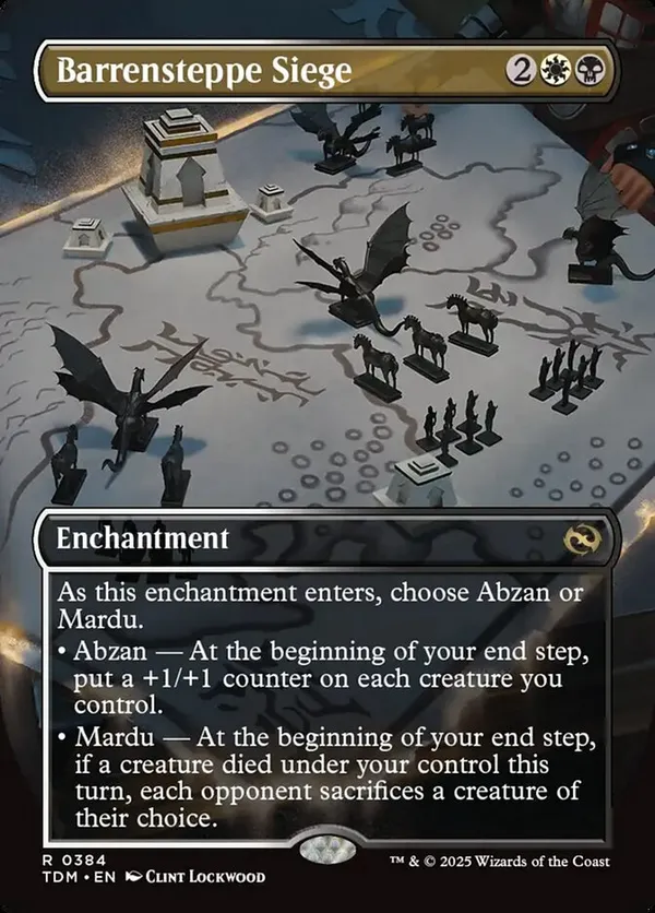 (image for) Barrensteppe Siege (Borderless) (Foil)