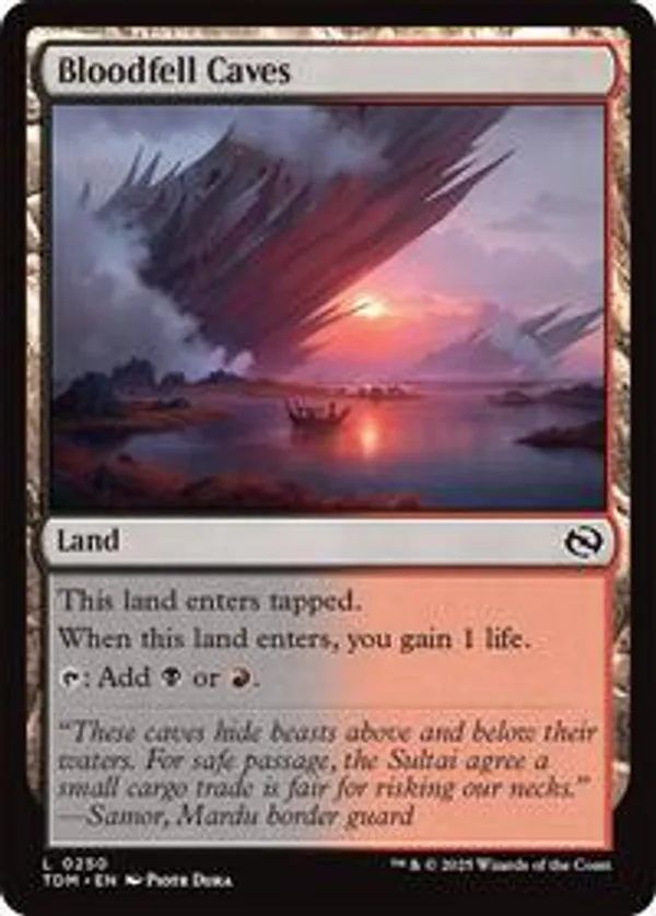 (image for) Bloodfell Caves (Foil)