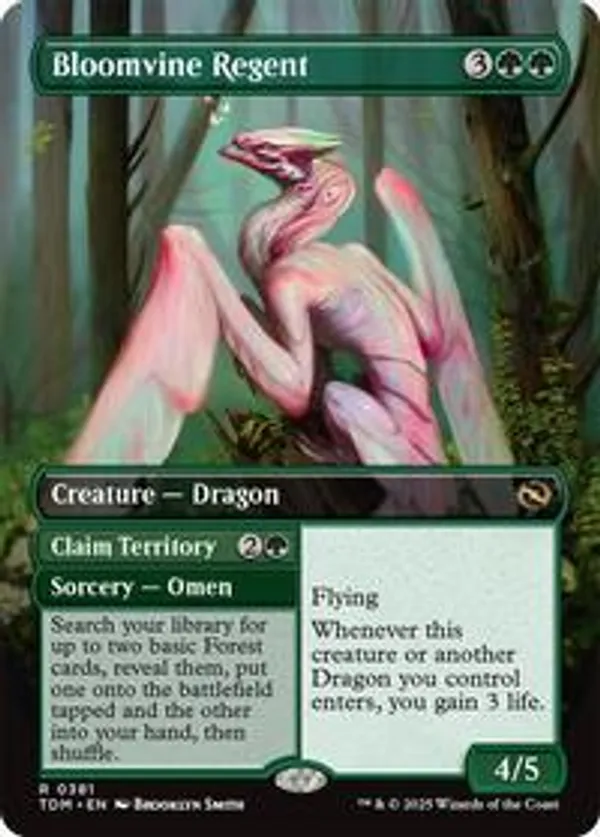 (image for) Bloomvine Regent (Borderless) (Foil)