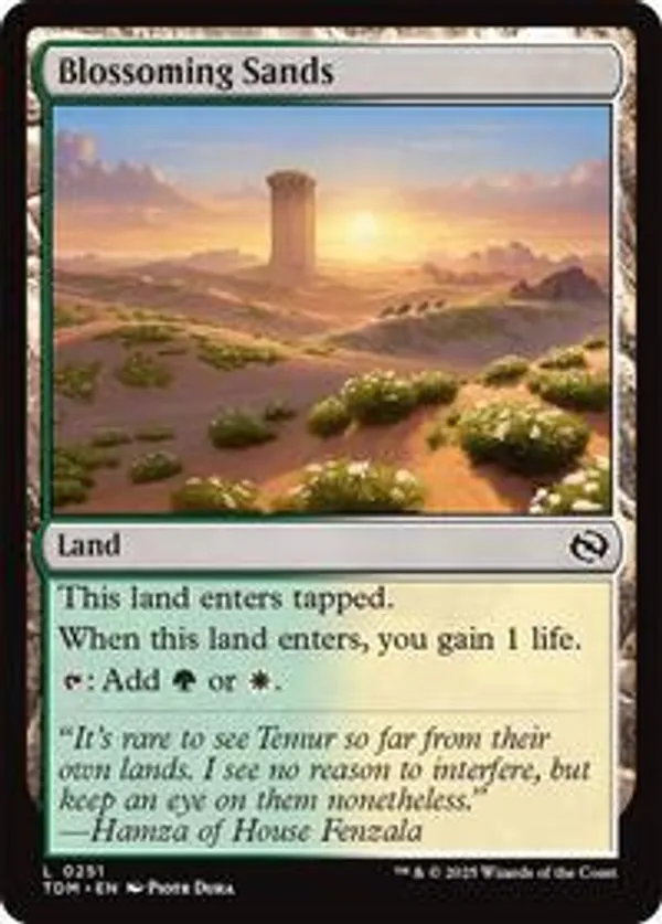(image for) Blossoming Sands (Foil)