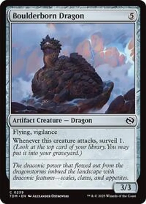 (image for) Boulderborn Dragon (Foil)