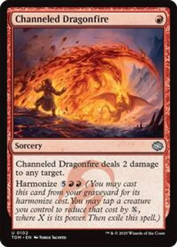 (image for) Channeled Dragonfire (Foil)