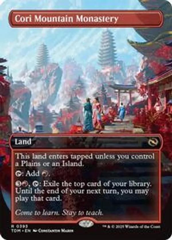 (image for) Cori Mountain Monastery (Borderless) (Foil)