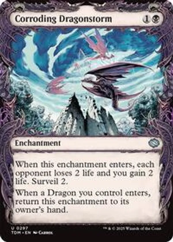 (image for) Corroding Dragonstorm (Foil)